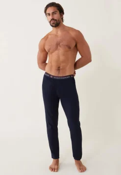 Le slip français Bas De Pyjamas|Bas De Pyjamas<Bas de pyjama en coton-Indomptable Marine Bleu