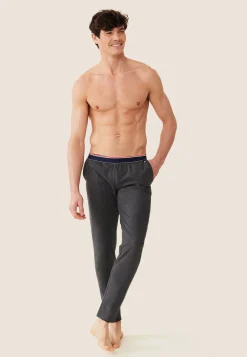 Le slip français Bas De Pyjamas|Bas De Pyjamas<Bas de pyjama en coton-Toudou Anthracite Gris