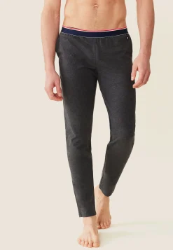Le slip français Bas De Pyjamas|Bas De Pyjamas<Bas de pyjama en coton-Toudou Anthracite Gris