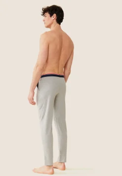 Le slip français Bas De Pyjamas|Bas De Pyjamas<Bas de pyjama en coton-Toudou Chiné Gris