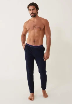 Le slip français Bas De Pyjamas|Bas De Pyjamas<Bas de pyjama en coton-Toudou Marine Bleu