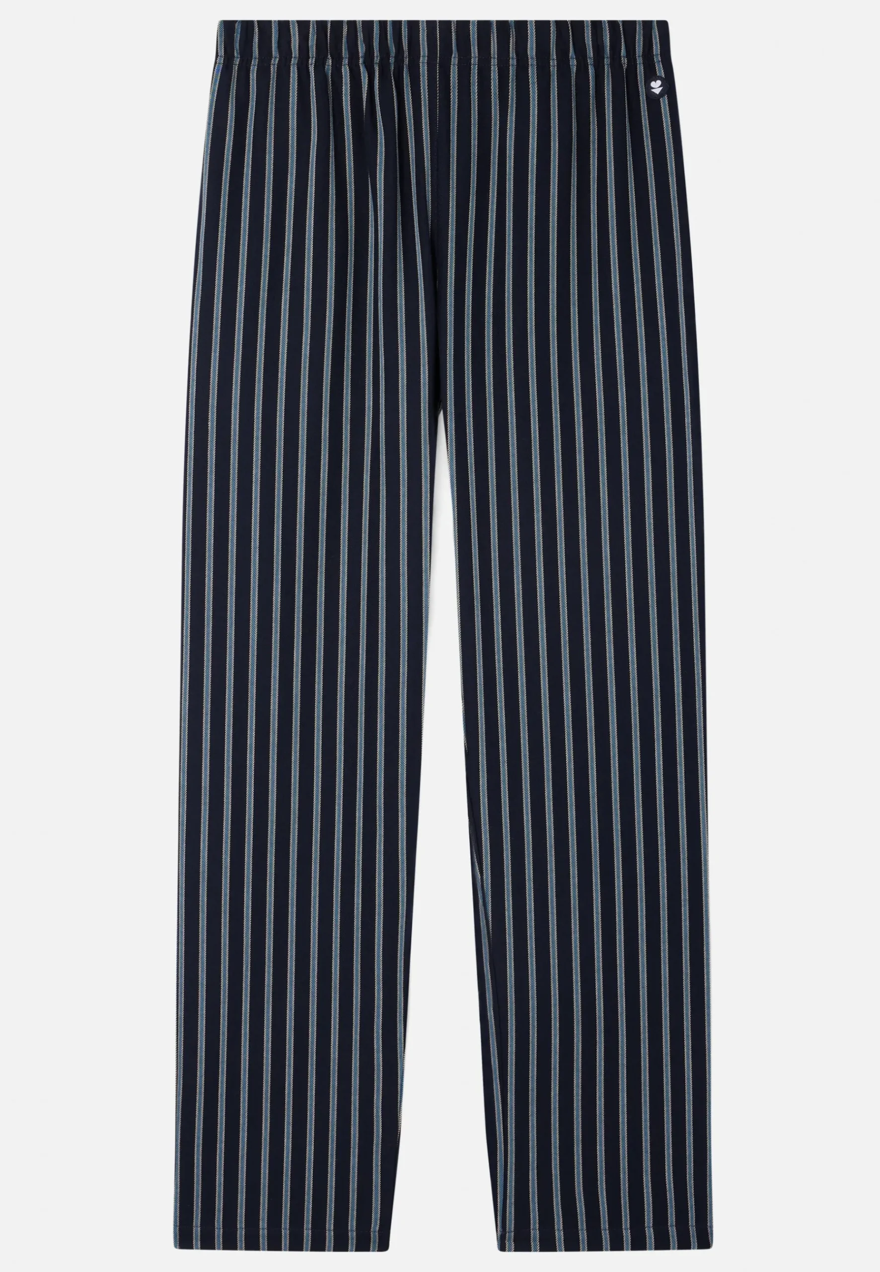 Le slip français Bas De Pyjamas|Bas De Pyjamas<Bas de pyjama en flanelle-Timothe pacifique Bleu