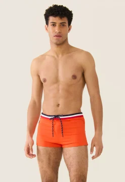 Le slip français Boxers De Bain<Boxer de bain en polyamide-Triton Tango Orange
