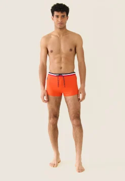 Le slip français Boxers De Bain<Boxer de bain en polyamide-Triton Tango Orange