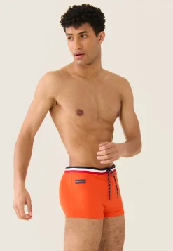 Le slip français Boxers De Bain<Boxer de bain en polyamide-Triton Tango Orange