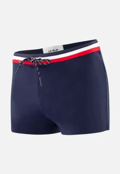 Le slip français Boxers De Bain<Boxer de bain en polyamide-Triton Marine Bleu