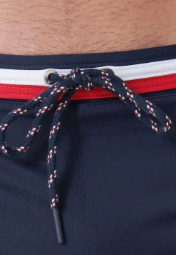 Le slip français Boxers De Bain<Boxer de bain en polyamide-Triton Marine Bleu