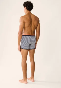 Le slip français Collaboration Armor Lux ⚓|Boxers<Boxer en coton LSF x Armor Lux-Le Petit Minou Raye Bleu