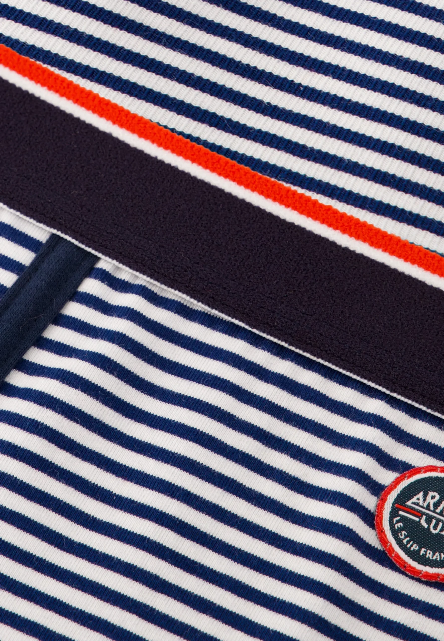 Le slip français Collaboration Armor Lux ⚓|Boxers<Boxer en coton LSF x Armor Lux-Le Petit Minou Raye Bleu