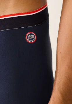 Le slip français Collaboration Armor Lux ⚓|Boxers<Boxer en coton LSF x Armor Lux-Le Petit Minou Marine Bleu