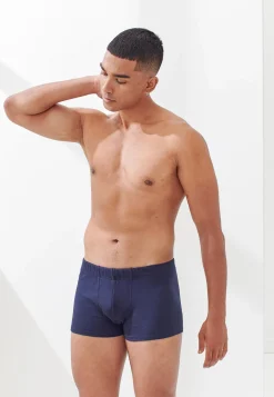 Le slip français Boxers|Boxers<Boxer en coton milano-Maelo Marine Bleu
