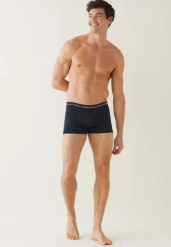 Le slip français Boxers|Boxers<Boxer en coton sans couture-Christian Marine Bleu