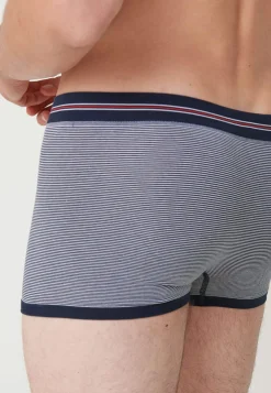 Le slip français Boxers|Boxers<Boxer en coton sans couture-Christian Marinière Bleu