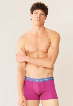 Le slip français Broderie 🪡|Boxers<Boxer en coton-Marius Betterave Rose