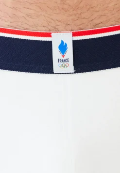 Le slip français Sous-Vêtements De Sports|Boxers<Boxer en coton-Marius Victoire Blanc