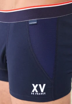Le slip français Sous-Vêtements De Sports|Boxers<Boxer en coton-Marius Marine XV de France Bleu