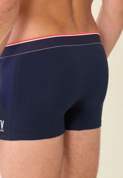 Le slip français Sous-Vêtements De Sports|Boxers<Boxer en coton-Marius Marine XV de France Bleu