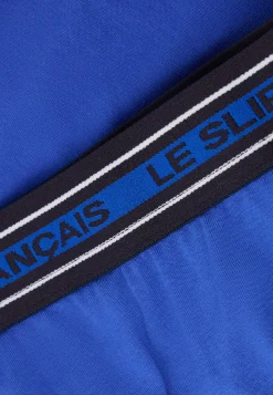 Le slip français Broderie 🪡|Boxers<Boxer en coton-Marius Éblouissant Bleu