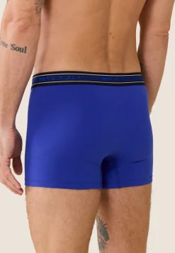 Le slip français Broderie 🪡|Boxers<Boxer en coton-Marius Éblouissant Bleu