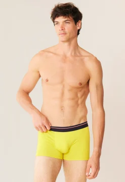 Le slip français Broderie 🪡|Boxers<Boxer en coton-Marius Cire Jaune