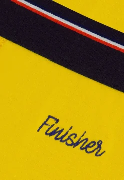 Le slip français Boxers|Boxers<Boxer en coton-Marius Cire Brodé Finisher Jaune