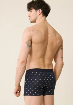 Le slip français Boxers|Boxers<Boxer en coton-Marius Exact Schiste/Cendre Bleu