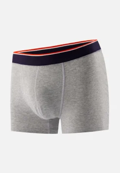 Le slip français Broderie 🪡|Boxers<Boxer en coton-Marius Chiné Gris