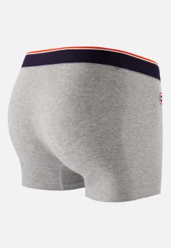 Le slip français Broderie 🪡|Boxers<Boxer en coton-Marius Chiné Gris
