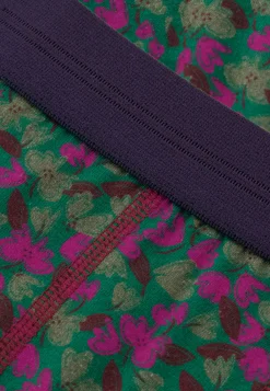 Le slip français Boxers|Boxers<Boxer en coton-Marius Imprimé Poppy Epicéa Betterave Vert