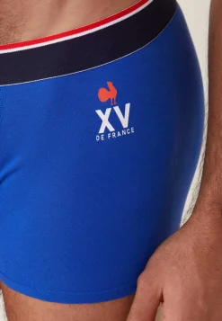 Le slip français Sous-Vêtements De Sports|Boxers<Boxer en coton-Marius Indigo XV de France Bleu