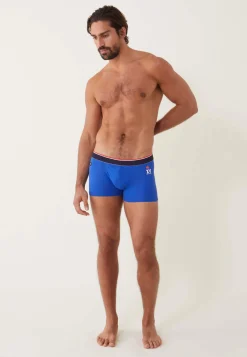 Le slip français Sous-Vêtements De Sports|Boxers<Boxer en coton-Marius Indigo XV de France Bleu