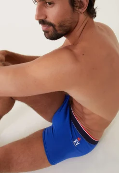Le slip français Sous-Vêtements De Sports|Boxers<Boxer en coton-Marius Indigo XV de France Bleu