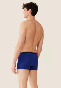 Le slip français Sous-Vêtements De Sports|Boxers<Boxer en coton-Marius Indigo Victoire Bleu