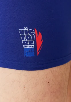 Le slip français Sous-Vêtements De Sports|Boxers<Boxer en coton-Marius Indigo Victoire Bleu