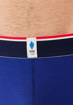 Le slip français Sous-Vêtements De Sports|Boxers<Boxer en coton-Marius Indigo Victoire Bleu