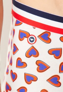 Le slip français Boxers|Boxers<Boxer en coton-Marius Little Love Blanc