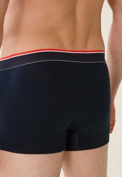 Le slip français Broderie 🪡|Boxers<Boxer en coton-Marius Marine Bleu