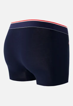 Le slip français Broderie 🪡|Boxers<Boxer en coton-Marius Marine Bleu