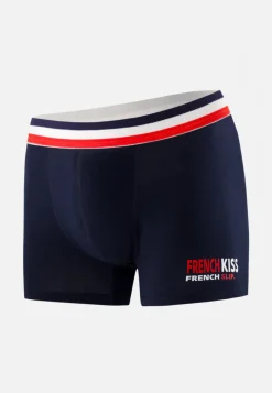 Le slip français Boxers|Boxers<Boxer en coton-Marius Marine French Kiss Bleu
