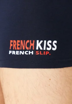 Le slip français Boxers|Boxers<Boxer en coton-Marius Marine French Kiss Bleu