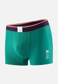 Le slip français Sous-Vêtements De Sports|Boxers<Boxer en coton-Marius Tennis Placé Vert