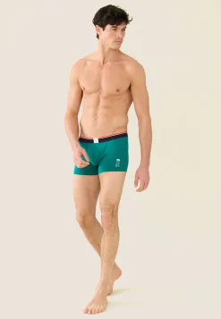Le slip français Sous-Vêtements De Sports|Boxers<Boxer en coton-Marius Tennis Placé Vert
