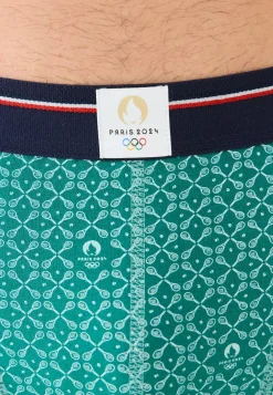 Le slip français Sous-Vêtements De Sports|Boxers<Boxer en coton-Marius Tennis Vert