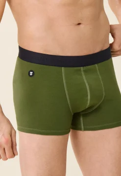 Le slip français Boxers|Boxers<Boxer en coton-Marius olivine Vert