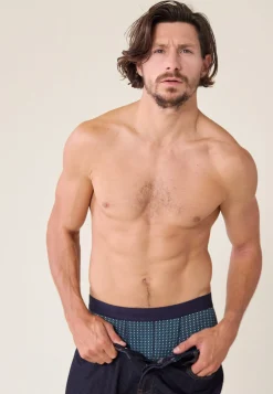 Le slip français Boxers|Boxers<Boxer en coton-Marius caviar Vert