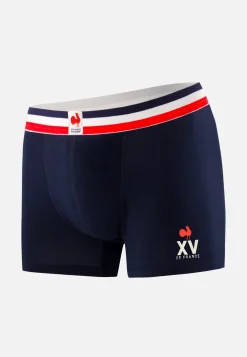 Le slip français Sous-Vêtements De Sports|Boxers<Boxer en coton-Marius XV de France Marine Bleu