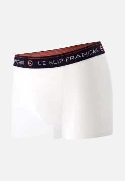 Le slip français Broderie 🪡|Boxers<Boxer en coton-Redoutable Blanc