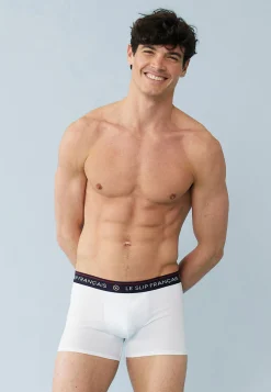 Le slip français Broderie 🪡|Boxers<Boxer en coton-Redoutable Blanc
