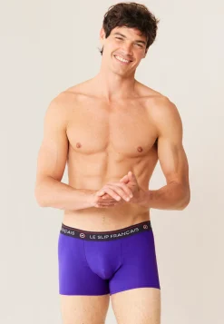 Le slip français Broderie 🪡|Boxers<Boxer en coton-Redoutable Velours Violet