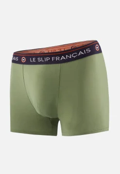 Le slip français Broderie 🪡|Boxers<Boxer en coton-Redoutable Veronese Vert
